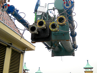Koelmachine hijsen Koelmachine hijsen